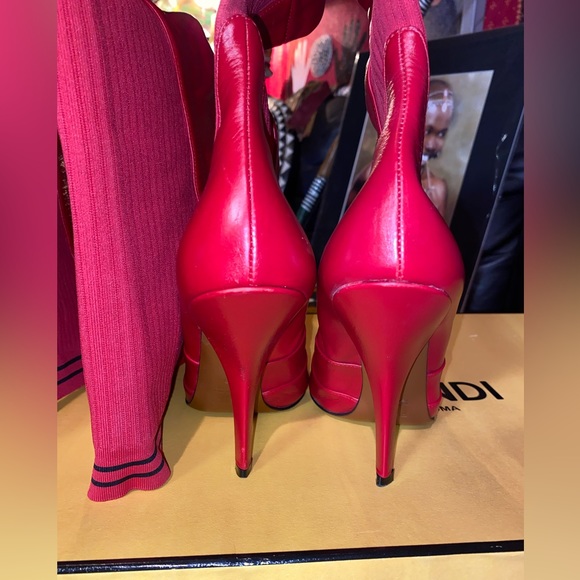FENDI Thigh High Boots, EU 40 - Picture 4 of 16